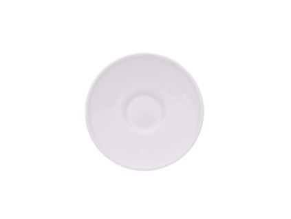 Podšálek, Milada, 12 cm, bílý, Český porcelán Dubí
