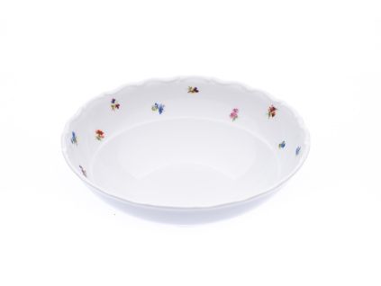 Mísa salátová, český porcelán, Verona, 26 cm, házenka, G. Benedikt