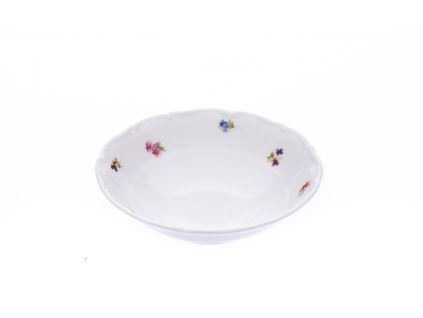 Miska kompotová, český porcelán, Verona, 17 cm, házenka, G. Benedikt