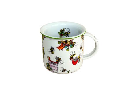 Hrnek Tina, 250 ml, včelí úl, Český porcelán Dubí
