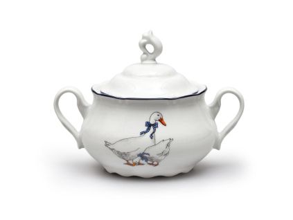 Cukřenka, husy, 250 ml, porcelán, Constance, Thun