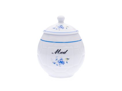 Hrnek na med, 400 ml,  pomněnky, Český porcelán