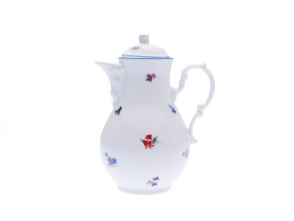 Konvice kávová, 0,90 l, rakouská házenka, Český porcelán