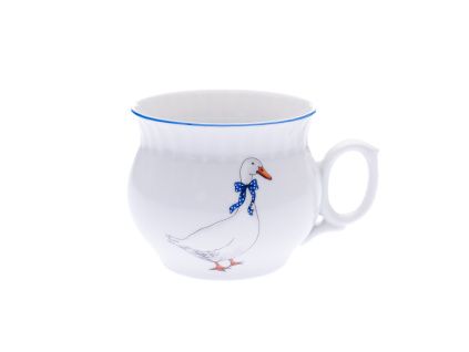 Hrnek Darume, 0,29 l, Český porcelán Dubí, husy