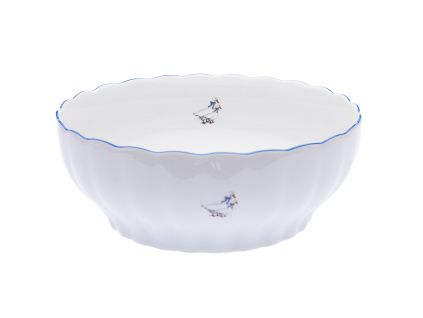 Mísa válcová, 26,5 cm, husy, Český porcelán