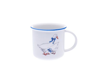 Hrnek Tina, 0,25 l, husy, Český porcelán Dubí