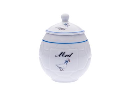 Hrnek na med, 400 ml, husy, Český porcelán