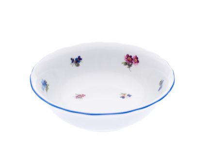 Miska na kompot, 14 cm, rakouská házenka, porcelán Dubí