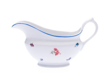Omáčník oválný, 0,30 l, rakouská házenka, Český porcelán