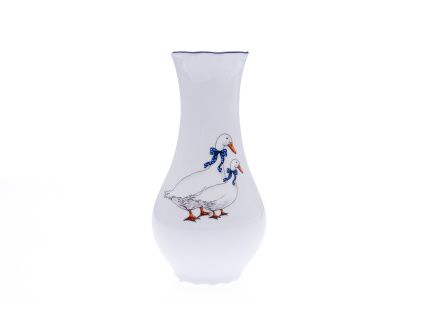 Váza, 20 cm, Constance, husy, český porcelán Thun