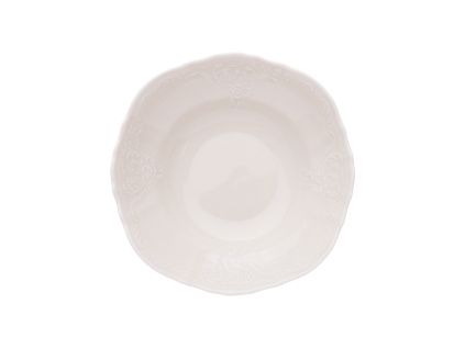 Mísa kompotová, 23 cm, Bernadotte, slonová kost, porcelán Thun