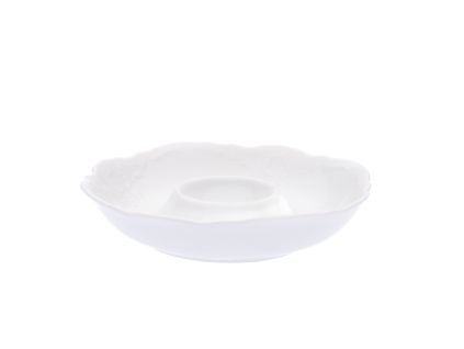 Kalíšek na vejce, český porcelán, Bernadotte, bílý, Thun