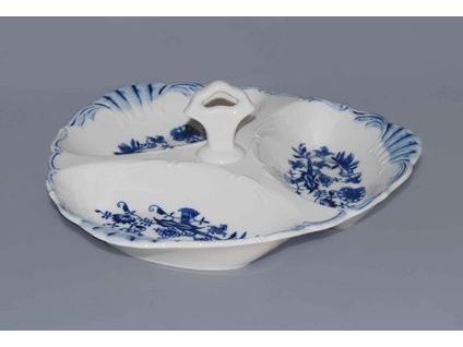 Kabaret Aida 26 cm,  cibulák, Český porcelán