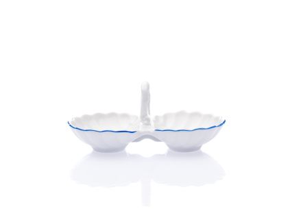 Slánka dvoudílná, husy, Český porcelán