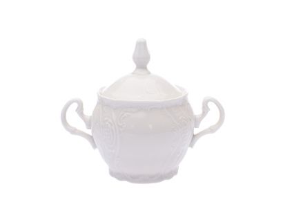 Cukřenka Bernadotte, český porcelán, slonová kost, 220 ml, Thun