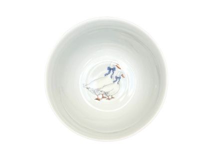 Miska na musli, Mozart, 14 cm, Český porcelán, husy, v.2