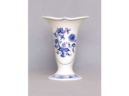 Váza Dux  20 cm, cibulák, Český porcelán