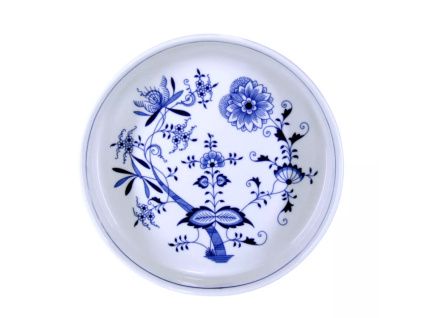 Mísa zapékací kulatá malá, 16 cm, cibulák, Český porcelán