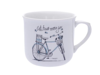 Hrnek Vařák, 0,65 l, Český porcelán Dubí, pánské kolo