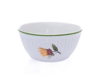 Miska na müsli, 14 cm, Český porcelán, slunečnice