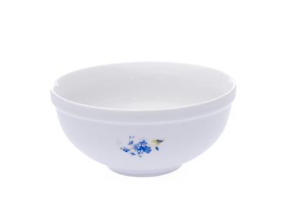 Miska na polévku, 17 cm, pomněnky, Český porcelán