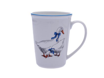 Hrnek Erin, Český porcelán Dubí, husy, 0,42 l