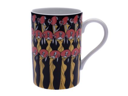 Hrnek, siluety žen, 250 ml, porcelán