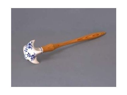 Kvedlačka velká  30 cm,  cibulák, Český porcelán