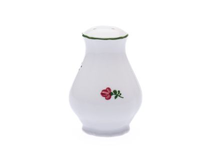 Slánka sypací, růžové kytičky, Verona, porcelán G. Benedikt