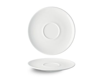Podšálek, 16 cm, bílý porcelán, Isabelle, G. Benedikt