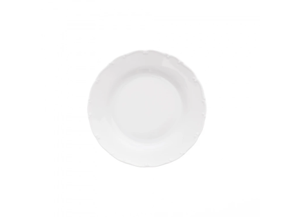 Talíř dezertní, 17 cm, bílý porcelán, Ophelia/ Angelina, Thun Rulak Zettlitz