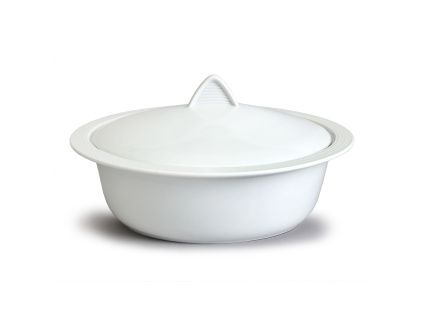 Porcelánová mísa zapékací s víkem, český porcelán, 2 l, Thun