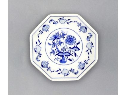 Talíř stolní Oktan 19,5 cm, cibulák, Český porcelán