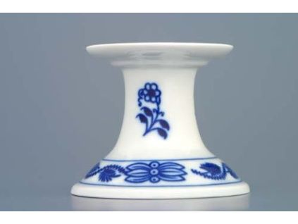 Svícen 1991 bez ouška 6 cm, cibulák, Český porcelán