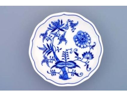 Podšálek 14 cm, cibulák, Český porcelán
