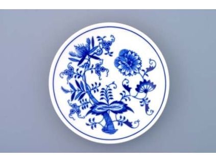 Podšálek Baňák 15 cm, cibulák, Český porcelán
