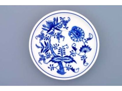 Podšálek Ben M 15,2 cm, cibulák, Český porcelán