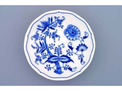 Podšálek 18,2 cm, cibulák, Český porcelán