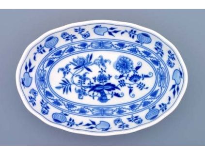 Mísa salátová oválná, 23 cm, cibulák, Český porcelán