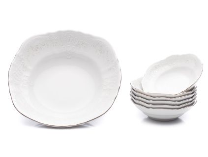 Bernadotte, kompotová souprava, mráz, porcelán Thun