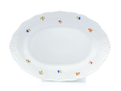 Ovál, 36 cm, Ophelia, házenka, porcelán Thun RZ