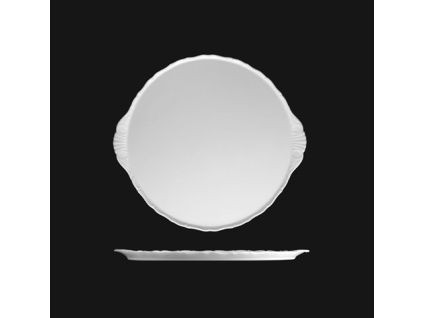 Talířek na dort 17 cm, bílý porcelán, Verona, G. Benedikt