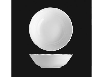 Miska kompotová 17 cm, bílý porcelán, Verona, G. Benedikt