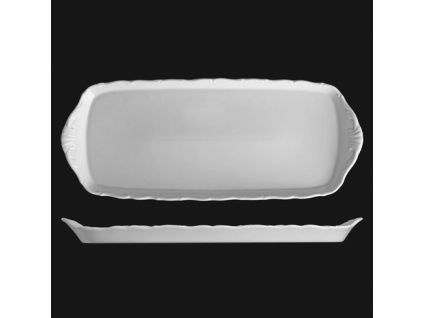 Podnos 37 cm, bílý porcelán, Verona, G. Benedikt