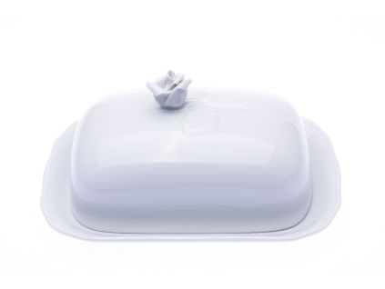 Máslenka bílá, 250 g, Český porcelán Dubí