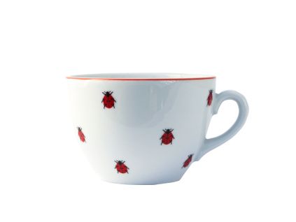 Hrnek Milada, Český porcelán Dubí, 380 ml, berušky