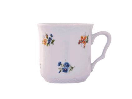 Hrnek Karel, 0,27 l, Český porcelán Dubí, házenka II.