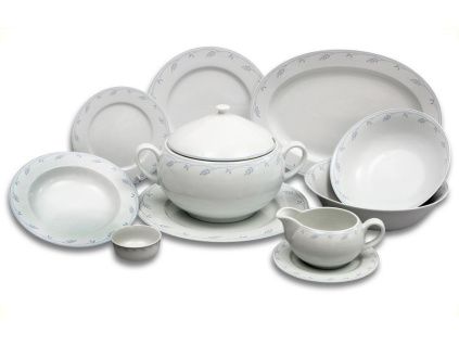 Opal, jídelní souprava, klásky, porcelán Thun, 25 d.