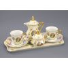 Tři grácie, kávová souprava, český porcelán, Mary-Anne, Leander, 9 d.