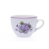 Hrnek Milada, Český porcelán Dubí, 480 ml, fialky